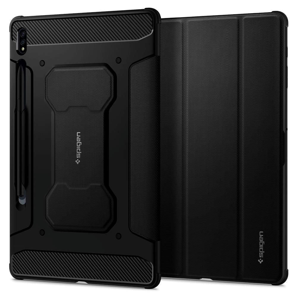 Samsung Galaxy Tab S8 / S7 Spigen Rugged Armor Pro Deksel - Svart