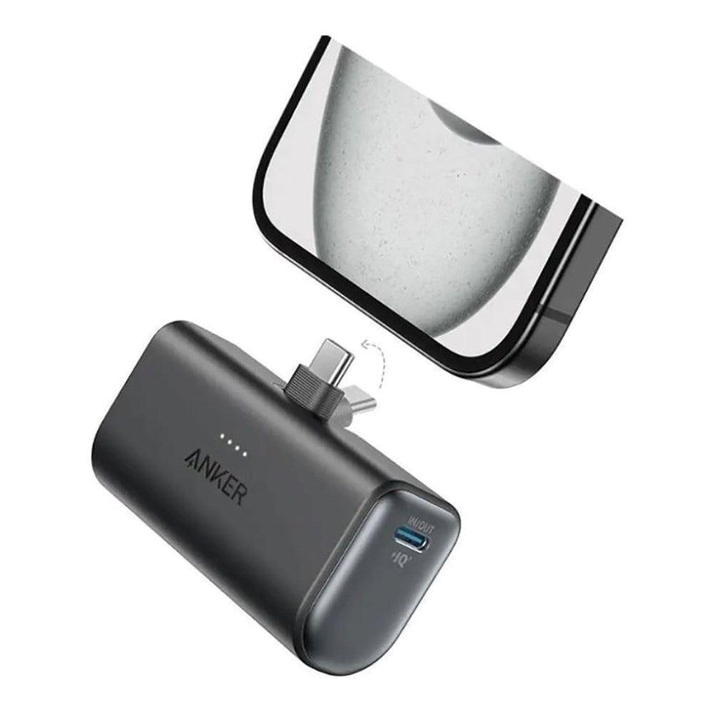 Anker Nano 5000 mAh 22,5W Powerbank USB-C - Svart