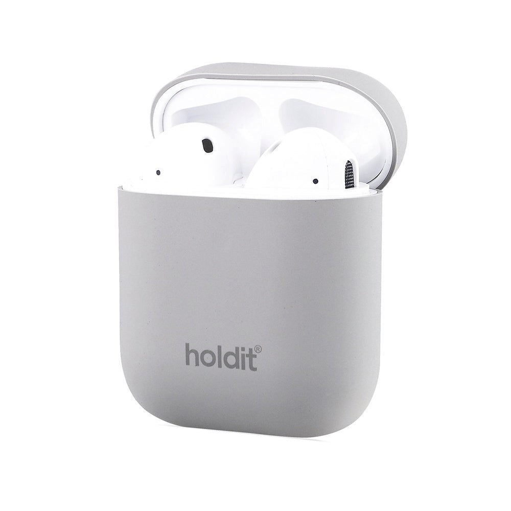 Holdit Nygård silikondeksel til Apple AirPods (1. og 2. generasjon) - Taupe