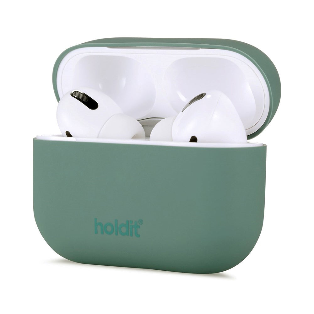 Holdit Nygård Silikonetui For AirPods Pro - Moss Green