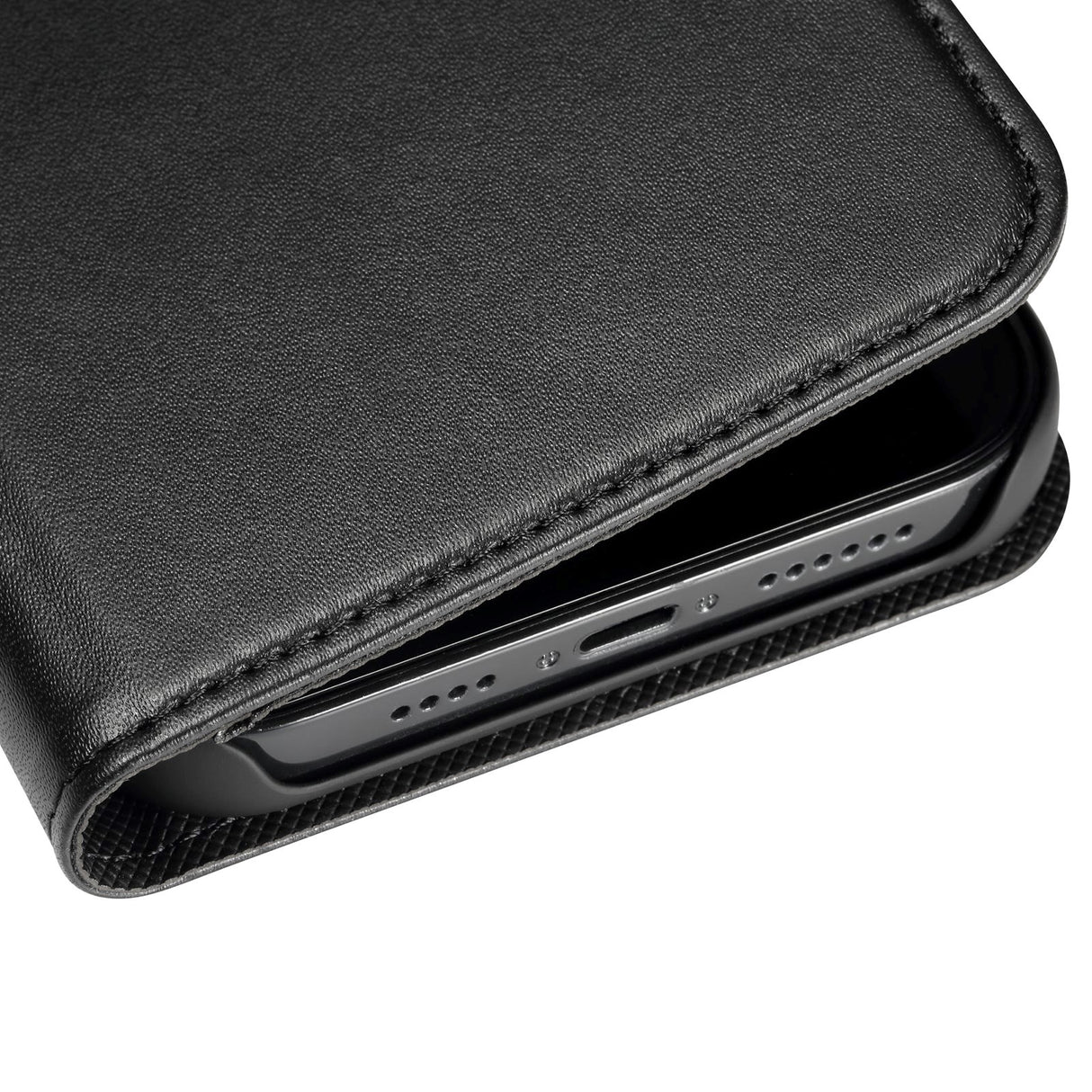 Holdit iPhone 12 Pro Max Wallet Magnet Deksel - Svart