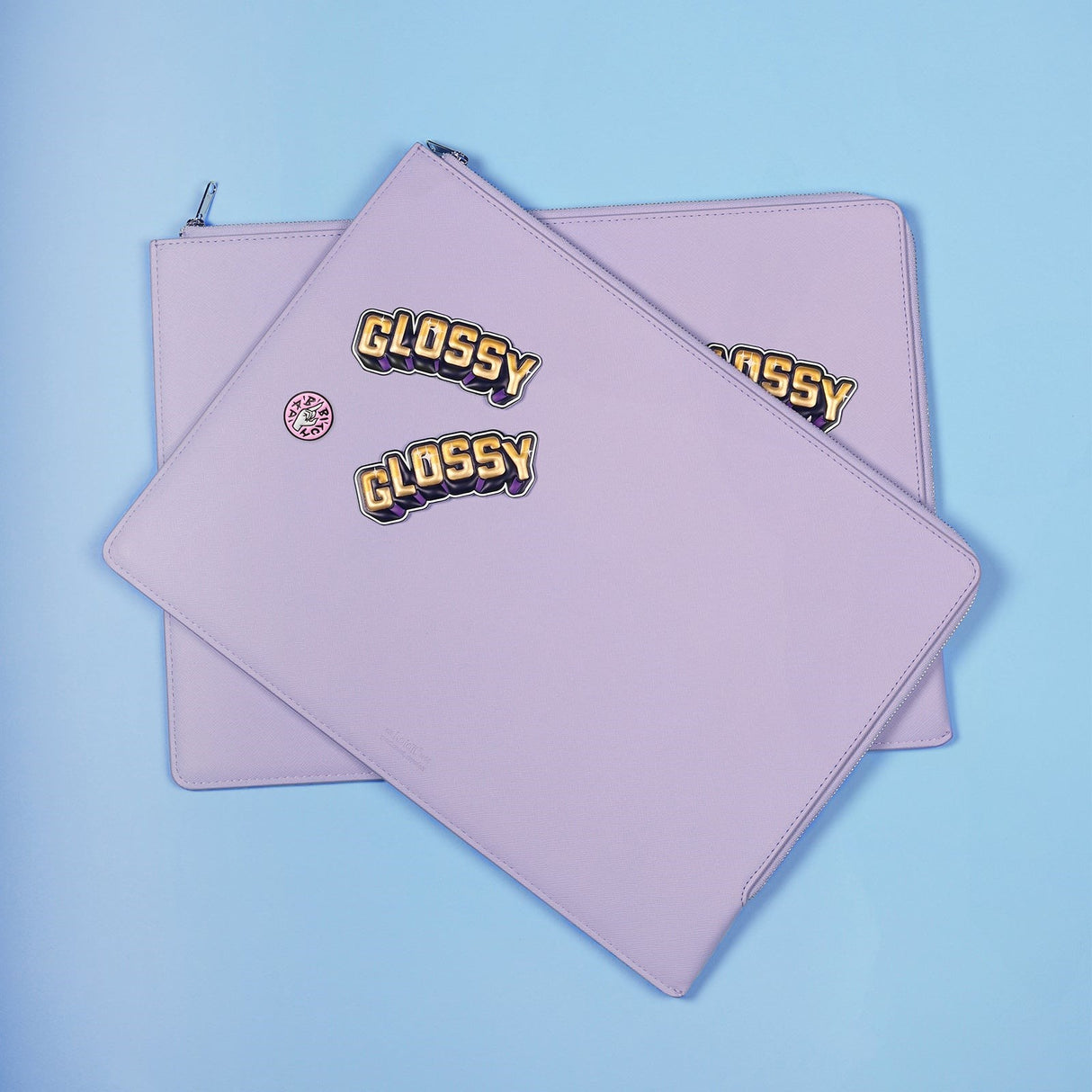 Holdit Læder Laptop Case 16" - Lilla