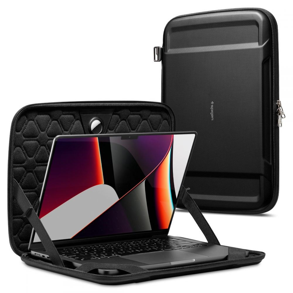 Spigen Rugged Armor Pouch For 13-14" - Svart