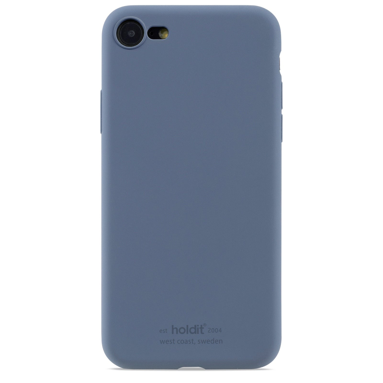 Holdit iPhone SE (2022 / 2020) / 8 / 7 Soft Touch silikondeksel - Pacific Blue