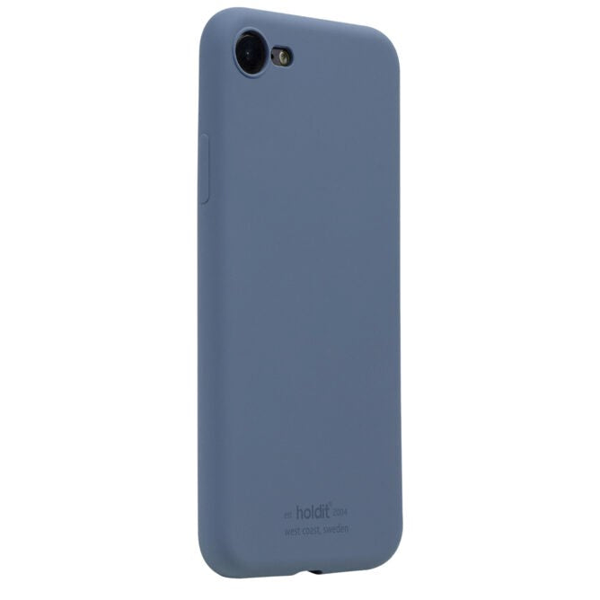 Holdit iPhone SE (2022 / 2020) / 8 / 7 Soft Touch silikondeksel - Pacific Blue