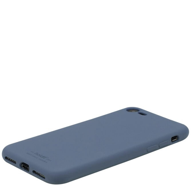 Holdit iPhone SE (2022 / 2020) / 8 / 7 Soft Touch silikondeksel - Pacific Blue