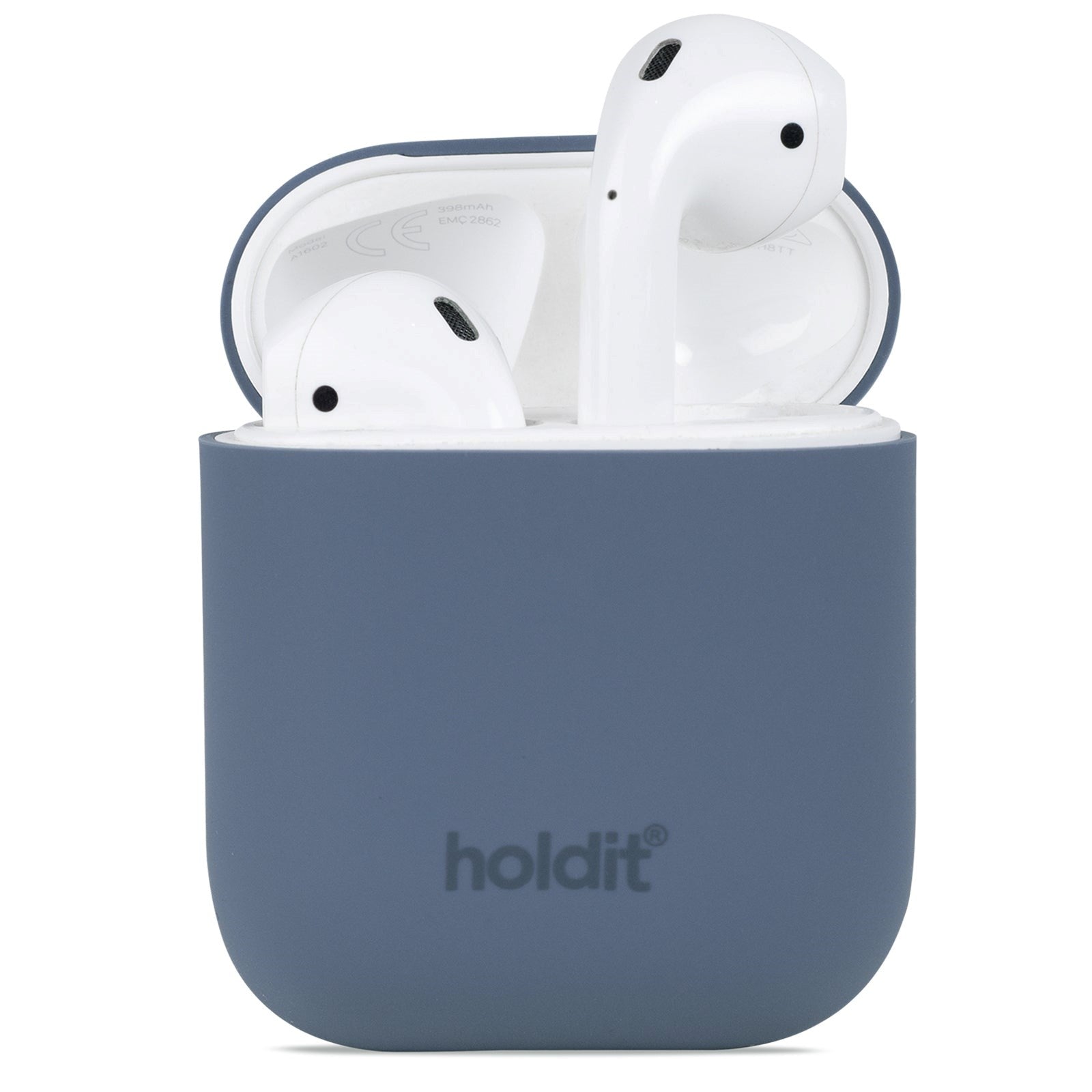 Holdit Nygård Silikondeksel For AirPods (1. & 2. gen.) - Pacific Blue
