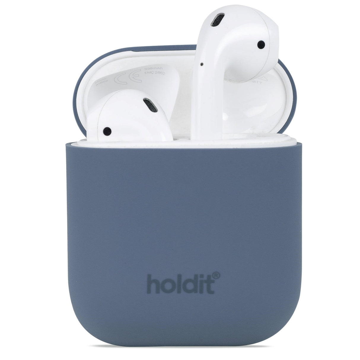 Holdit Nygård Silikondeksel For AirPods (1. & 2. gen.) - Pacific Blue