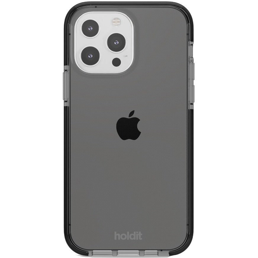 Holdit iPhone 13 Pro Seethru Deksel - Svart