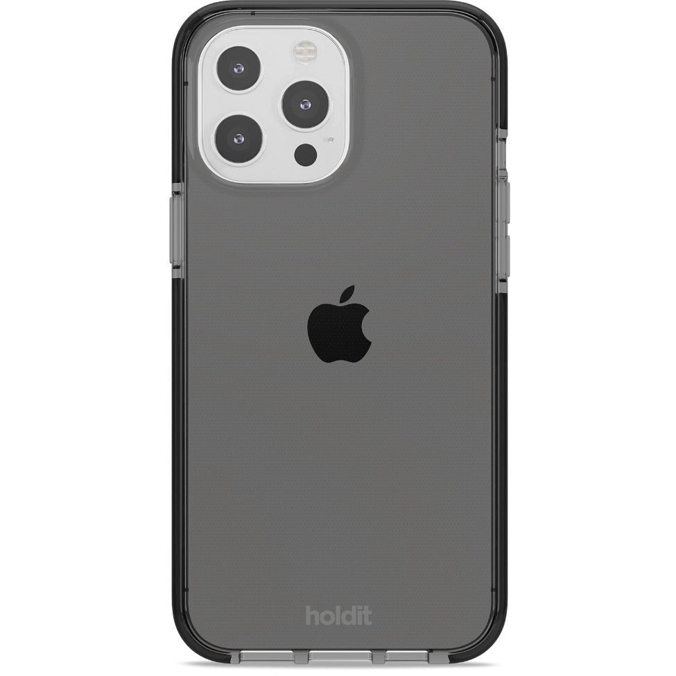 Holdit iPhone 13 Pro Max Seethru Deksel - Svart