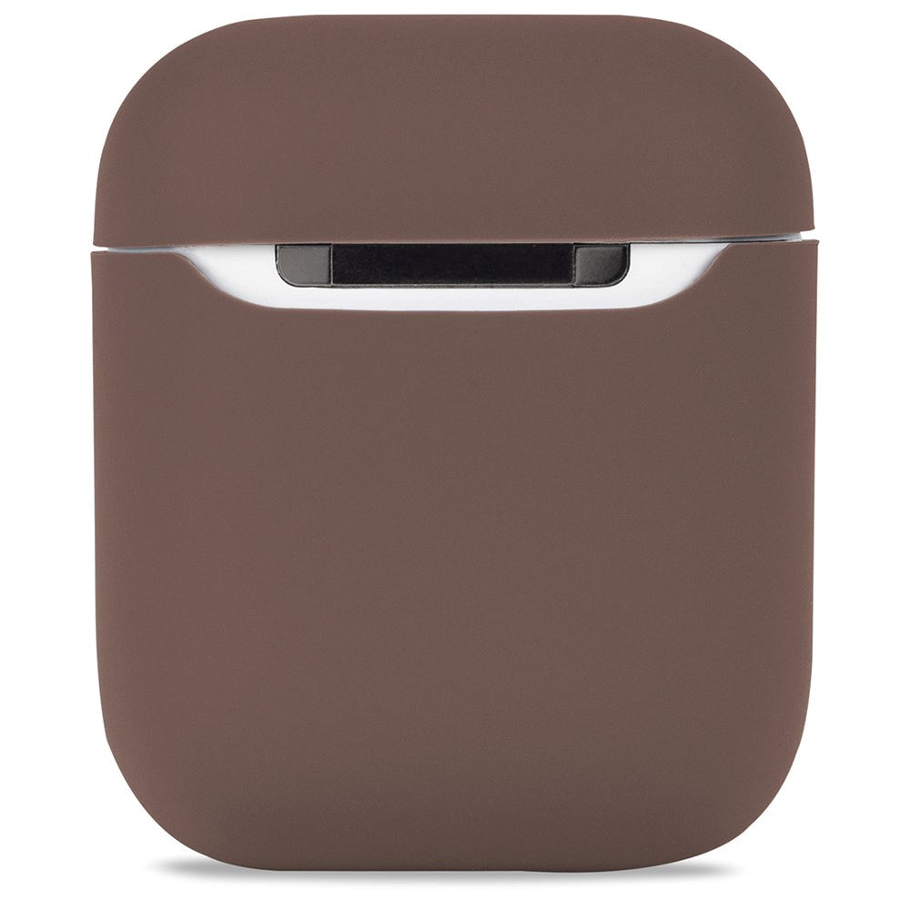 Holdit Nygård Silikontrekk For AirPods (1. & 2. gen.) - Mørkebrun