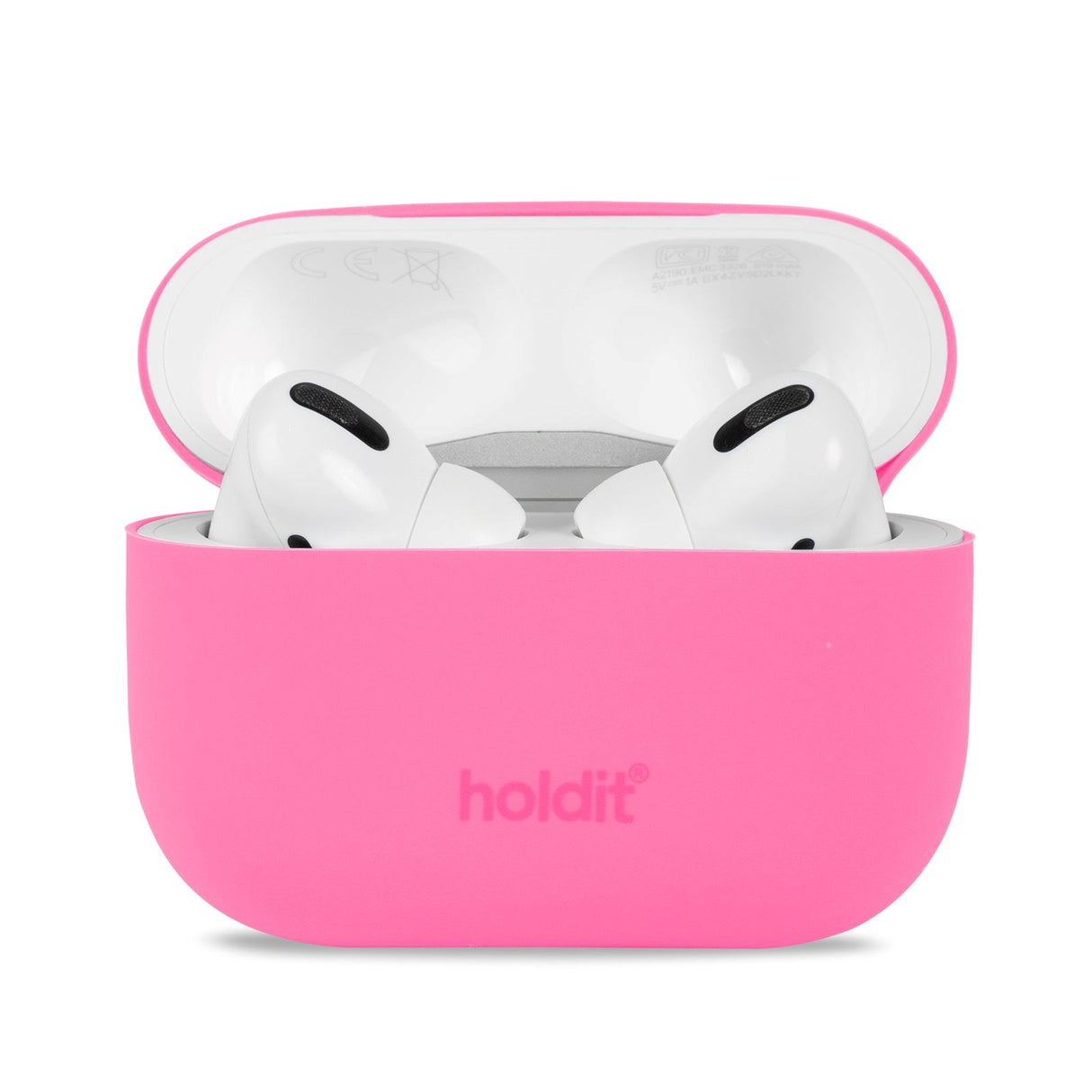 Holdit Nygård silikonetui til AirPods Pro - Bright Pink