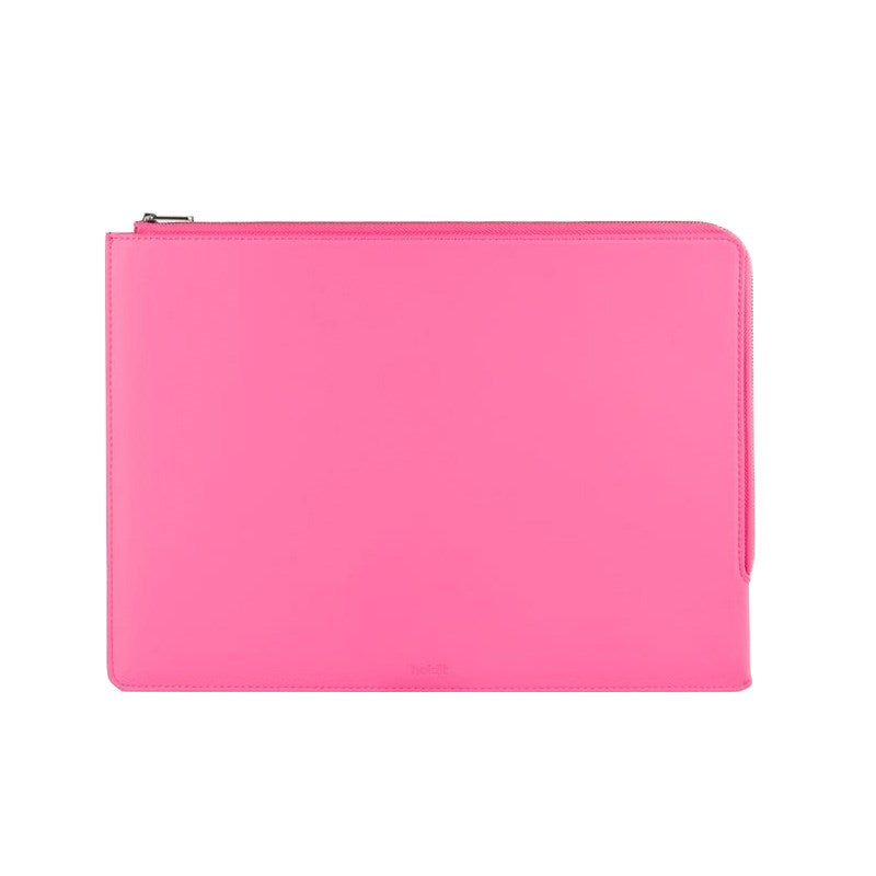Holdit Vegan Leather Laptop Deksel 16" (38,5 x 25 cm) - Lys rosa