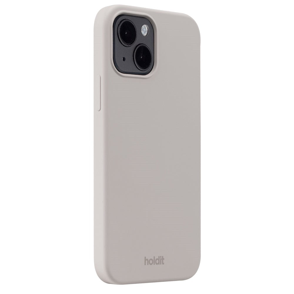 Holdit iPhone 14 / 13 Soft Touch Silikonetui - Brun