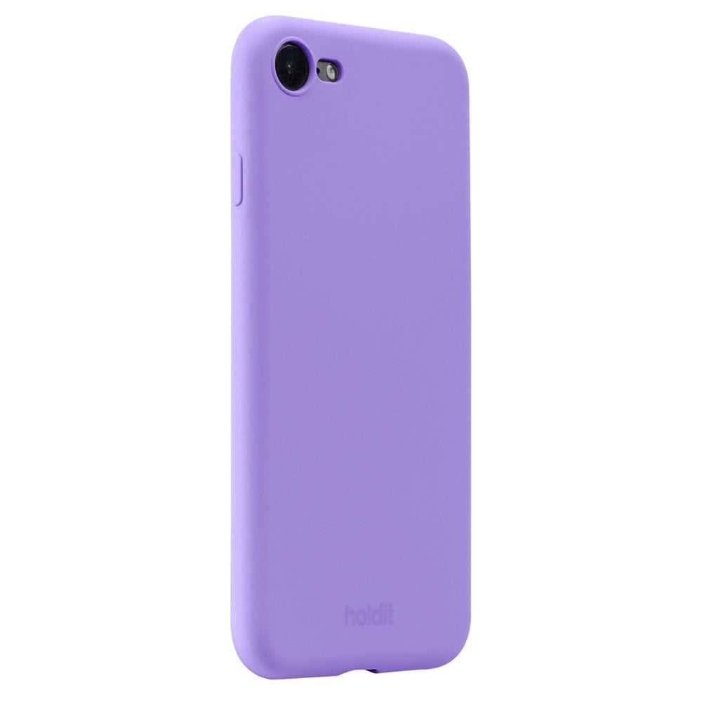 Holdit iPhone SE (2022 / 2020) / 8 / 7 Soft Touch Silikone Cover - Violet