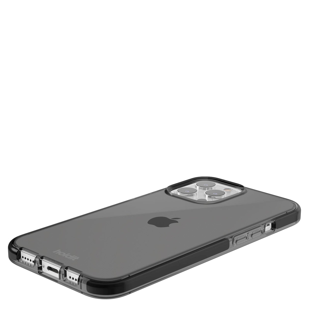 Holdit iPhone 15 Pro Max Seethru Deksel - Svart
