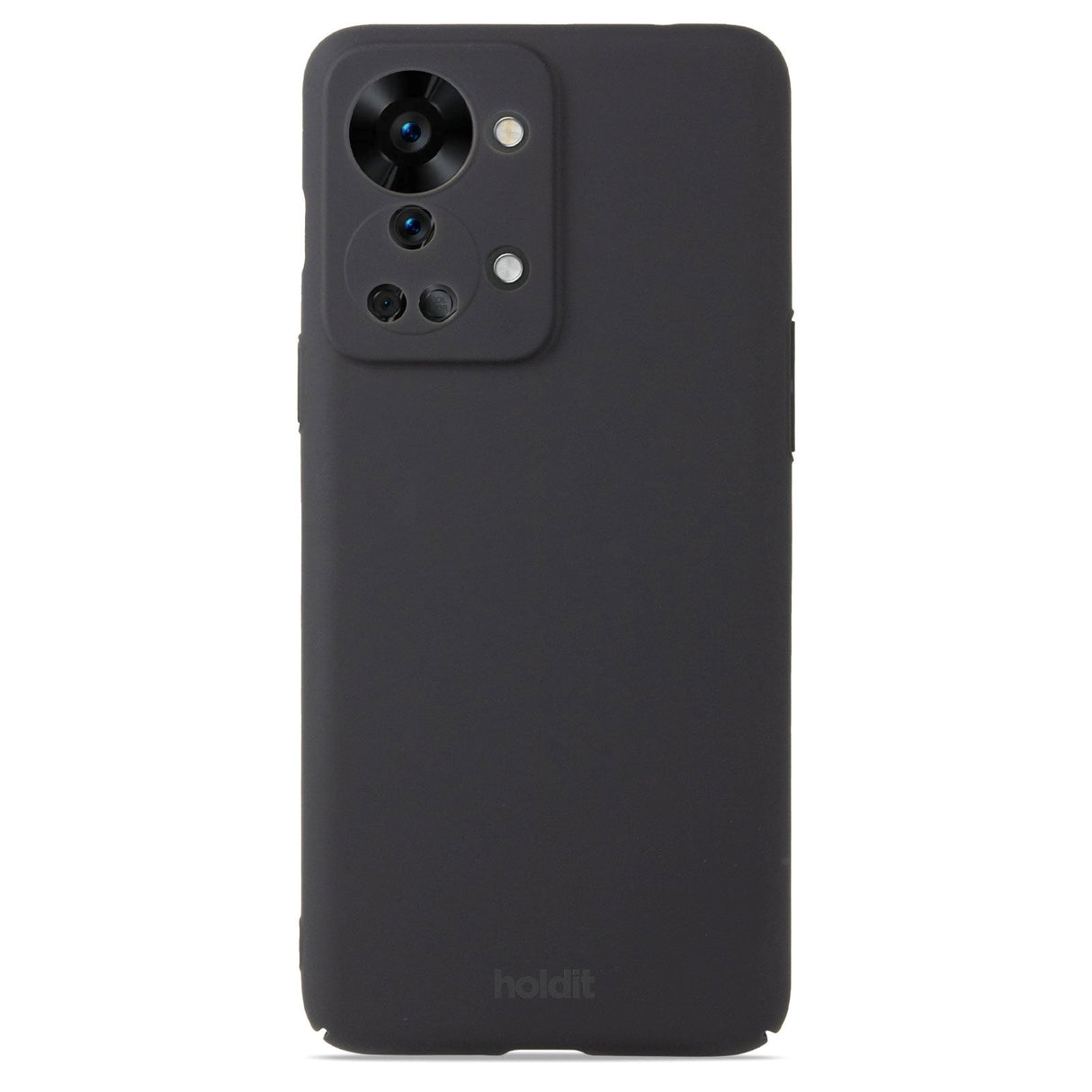 Holdit OnePlus Nord 2T (5G) Slim Plastic Case - Sort