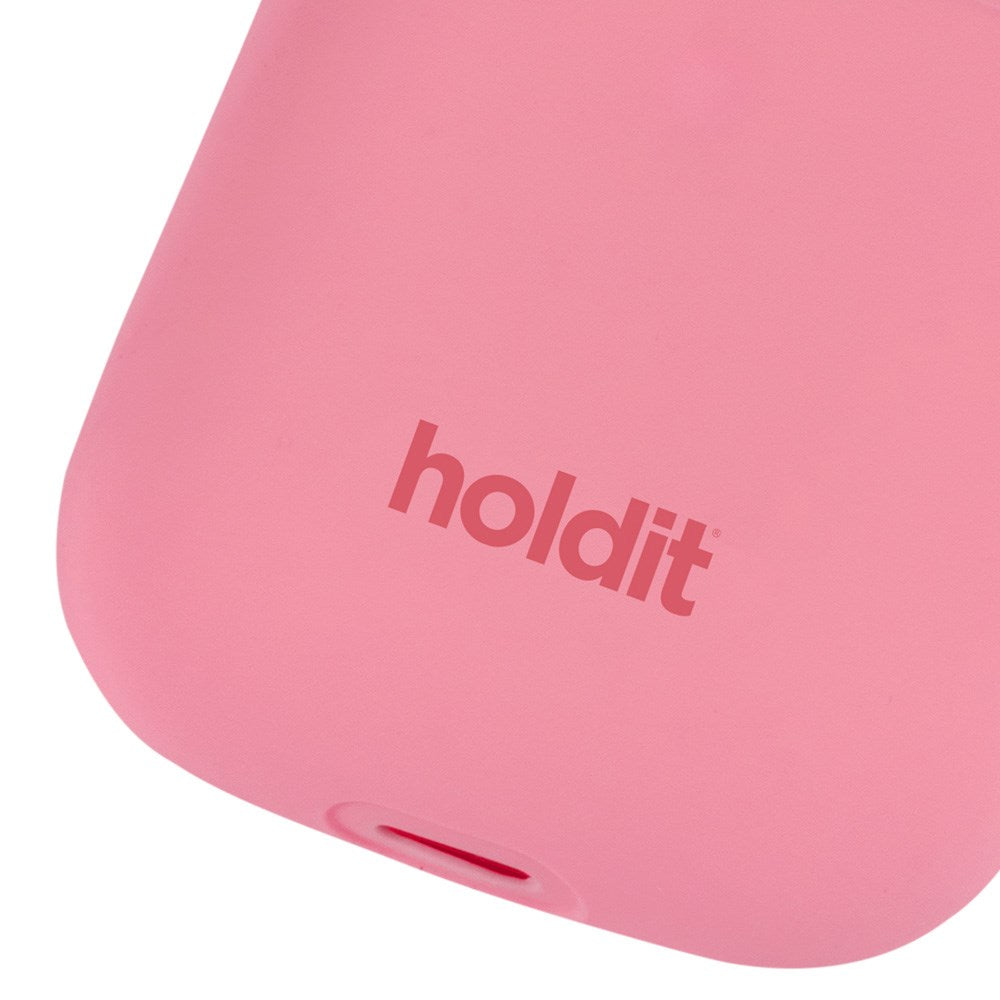 Holdit Nygård silikondeksel til Apple AirPods (1. og 2. generasjon) - Rouge Pink