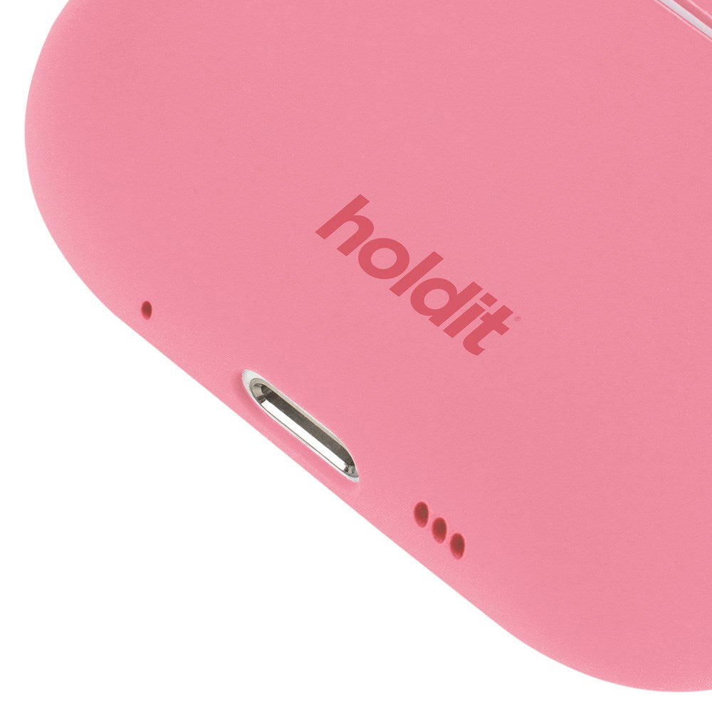 Holdit AirPods Pro 2 / Pro Silikondeksel - Rouge Pink