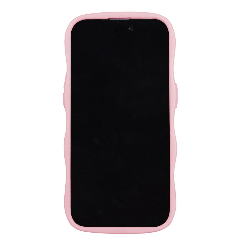 Holdit iPhone 15 Pro Max Wavy Deksel - Rosa
