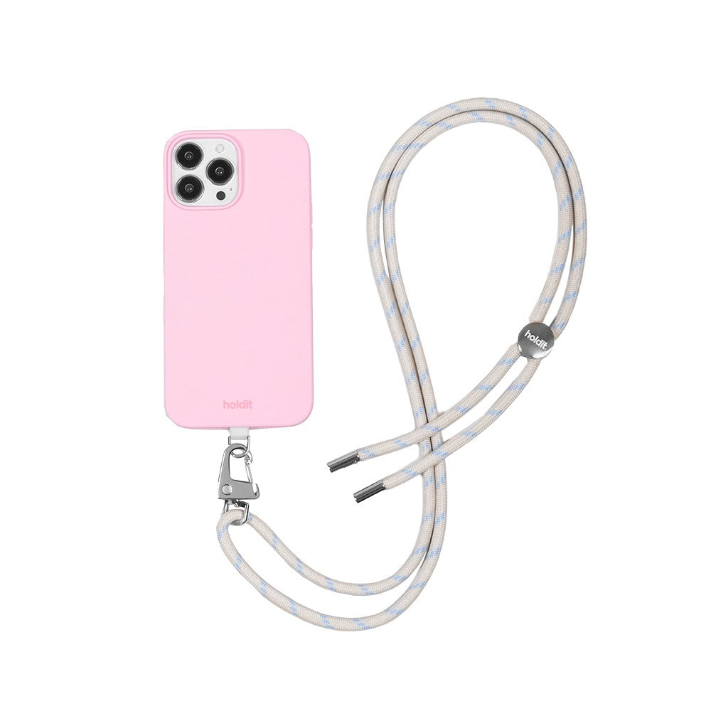 Holdit Crossbody Strap - Mobil - Beige/Blå