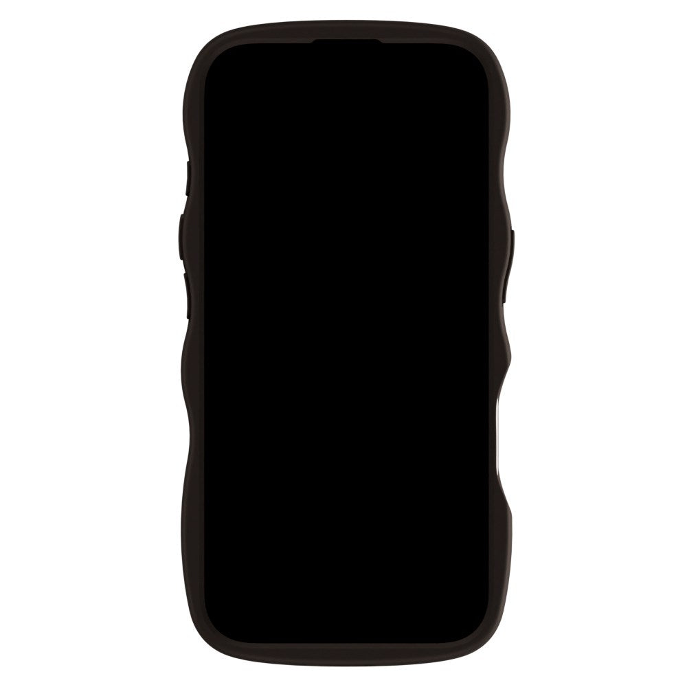 Holdit iPhone 16 Plus Wavy Deksel - Svart / Gjennomsiktig