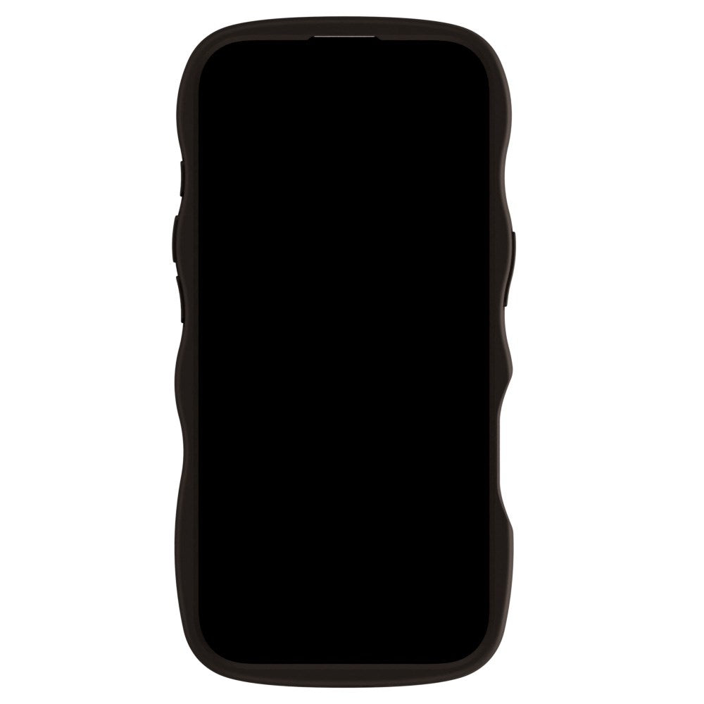 Holdit iPhone 16 Pro Wavy Deksel - Svart / Gjennomsiktig