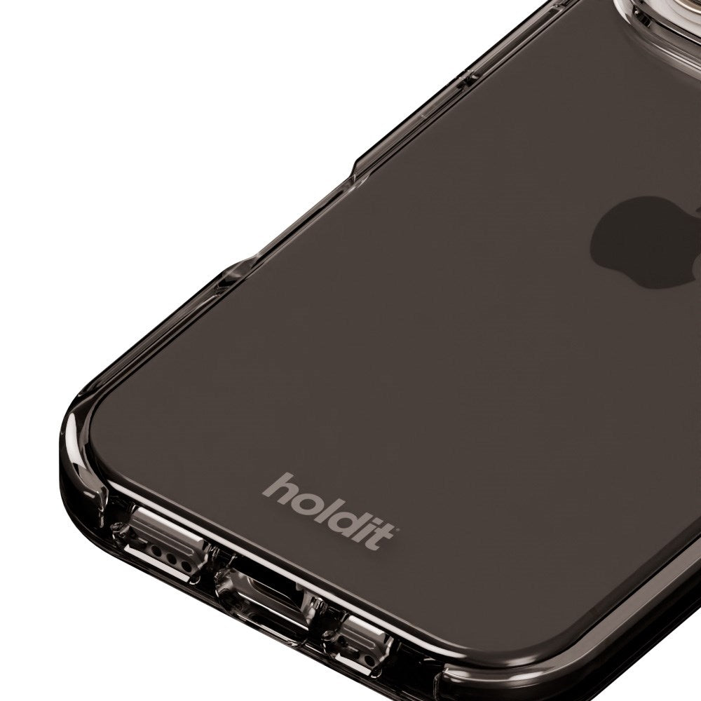 Holdit iPhone 16 Pro Seethru Cover - Black