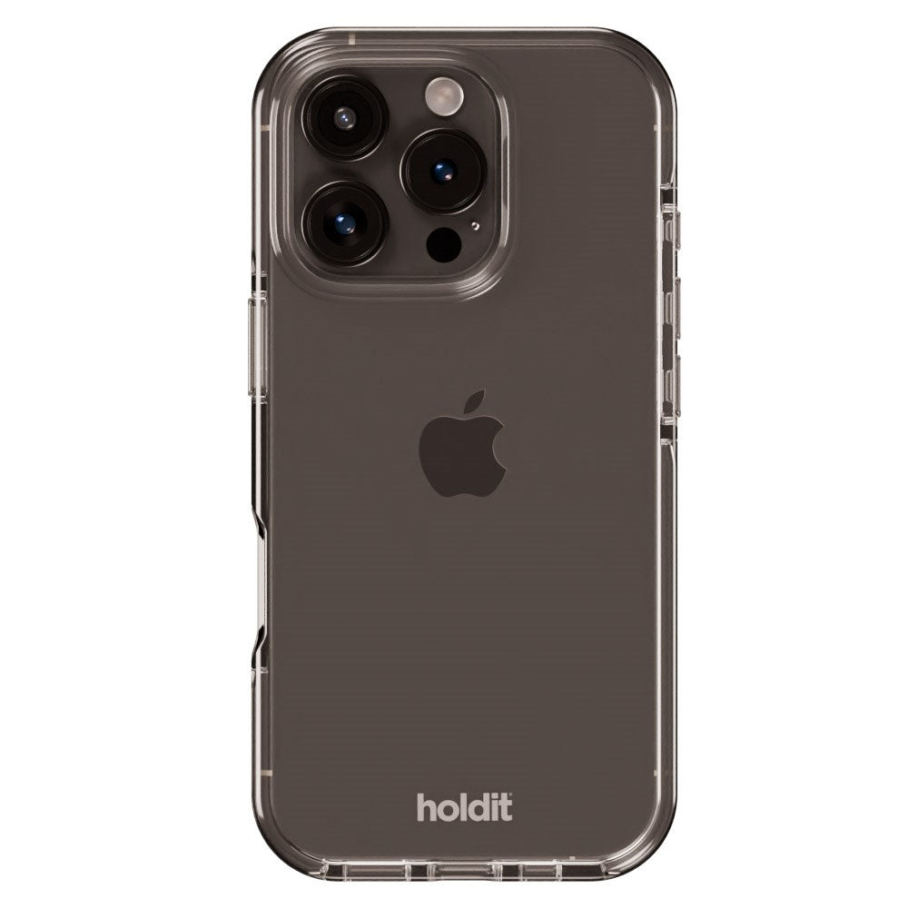 Holdit iPhone 16 Pro Seethru Deksel - Hvit