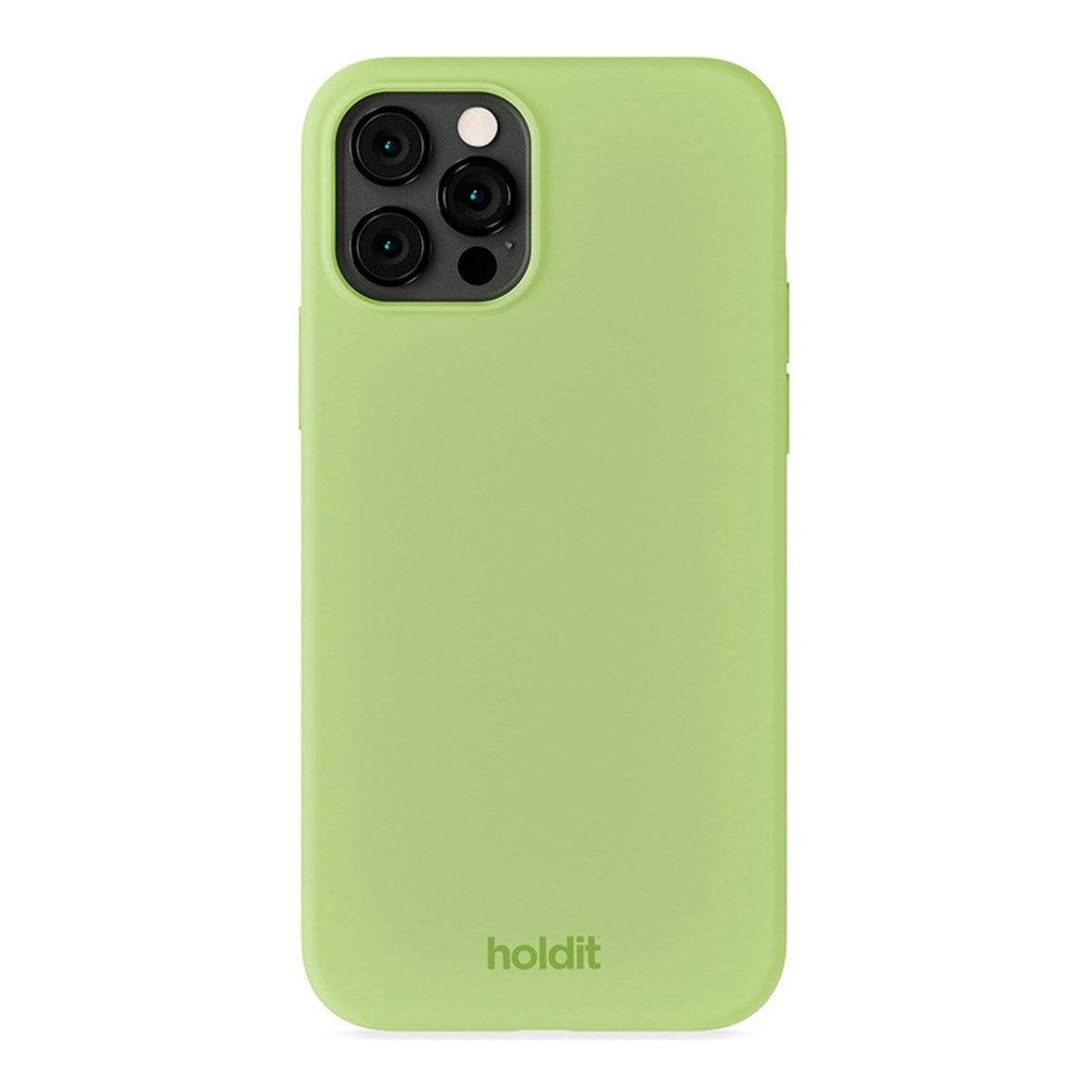 Holdit iPhone 12 / 12 Pro Soft Touch Silikondeksel - Matcha