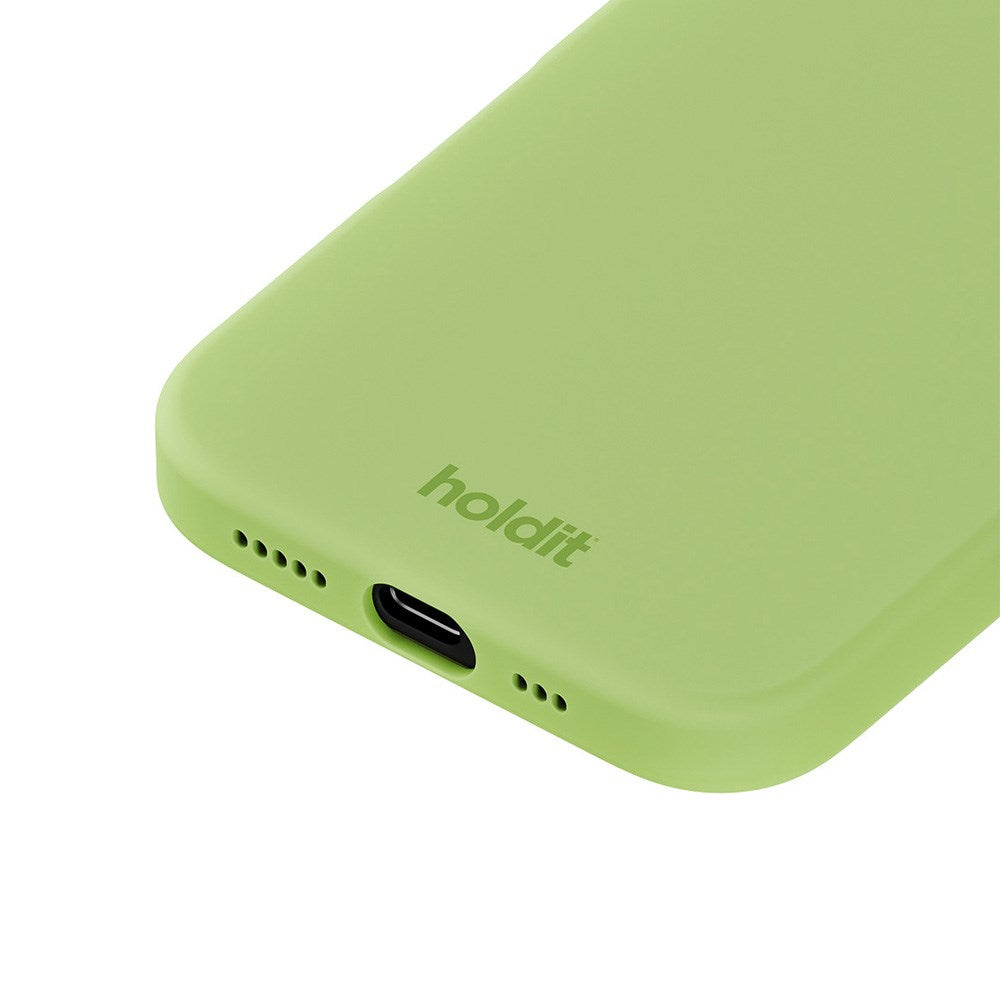 Holdit iPhone 16 Soft Touch silikonetui - Matcha