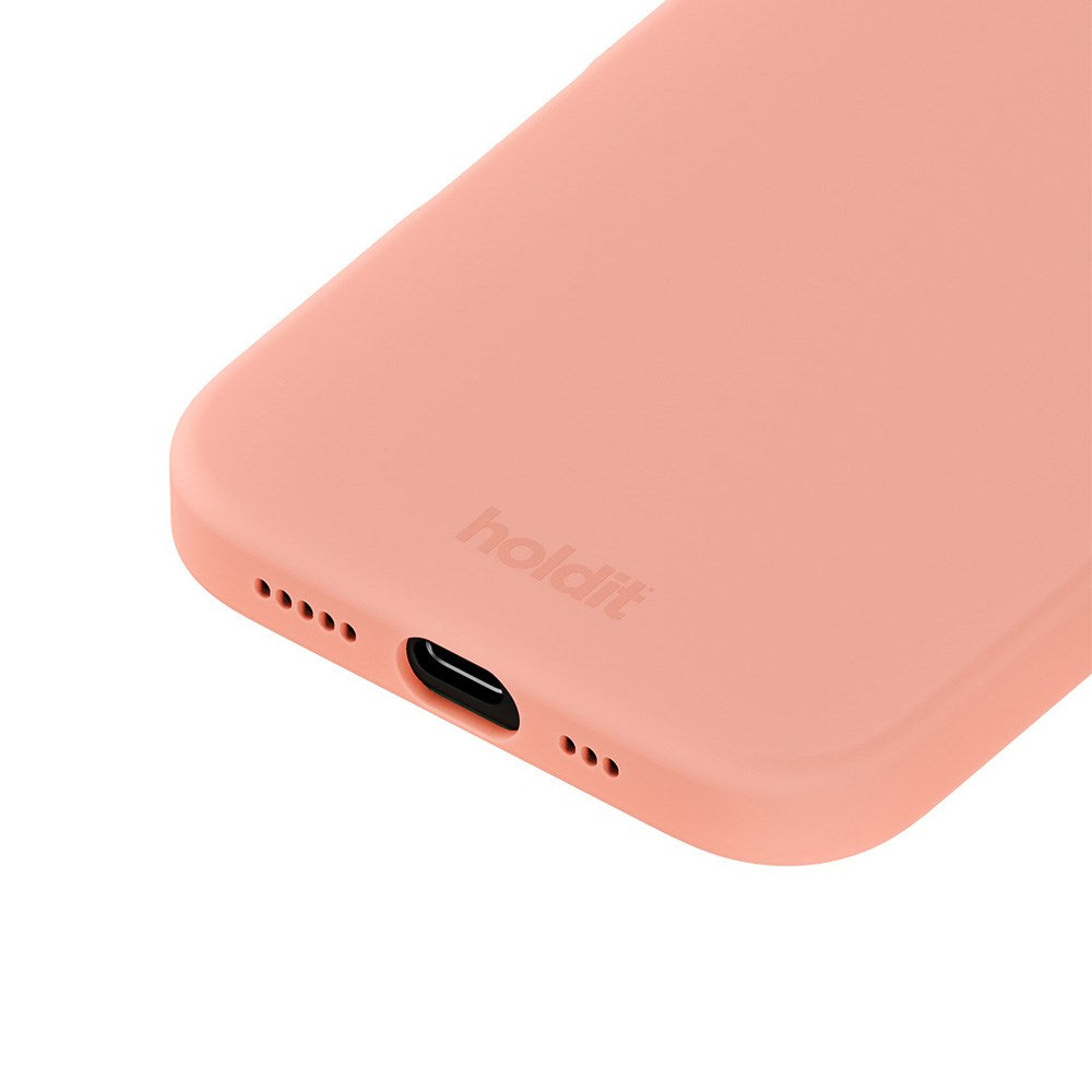 Holdit iPhone 16 Soft Touch silikonetui - rosa drue