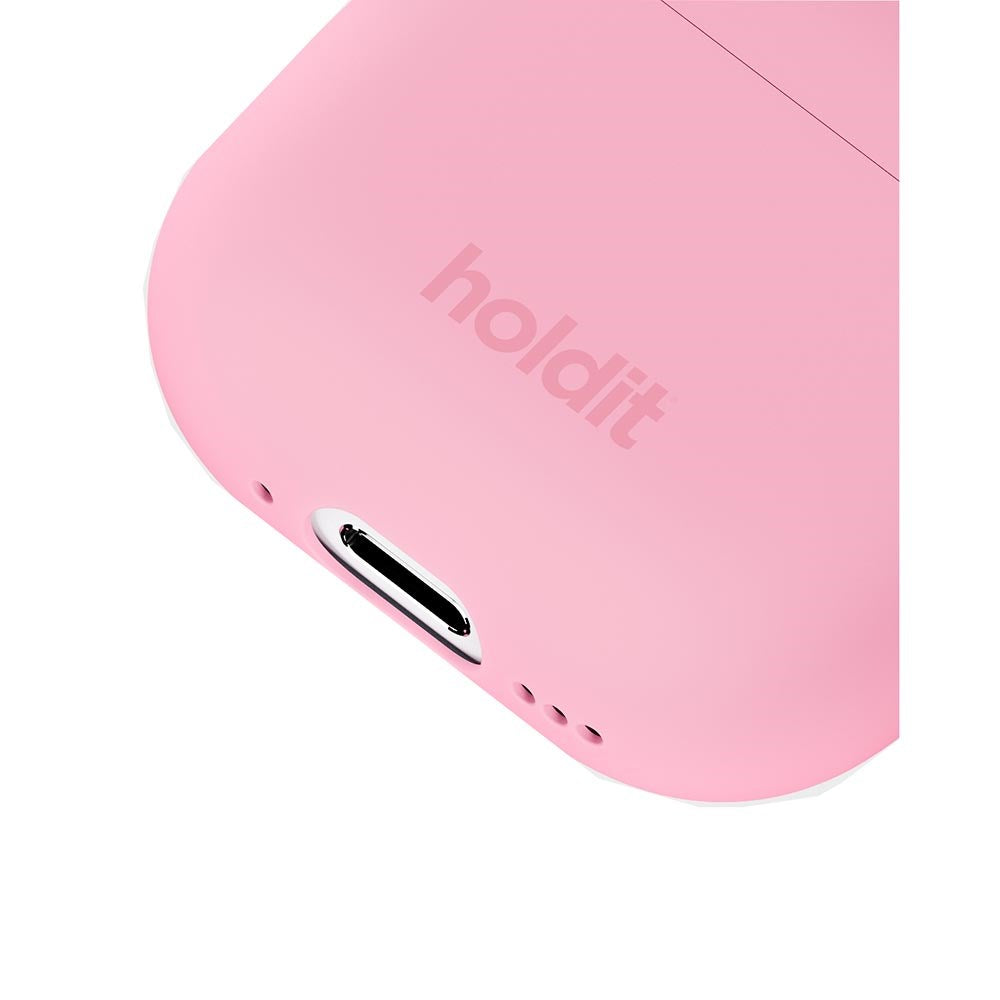 Holdit Nygård Silikondeksel For AirPods 4 - Rosa