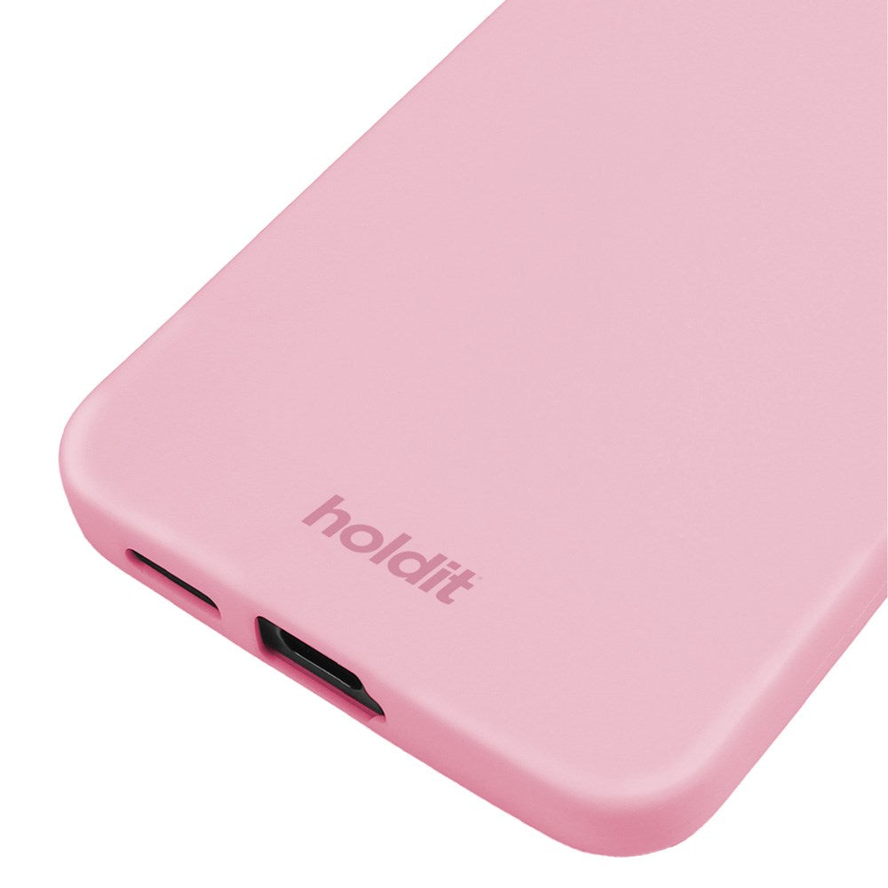 Holdit Samsung Galaxy S25 Soft Touch Silikondeksel - Rosa
