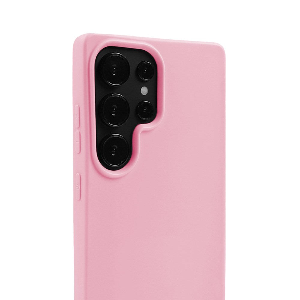 Holdit Samsung Galaxy S25 Ultra Soft Touch Silikonetui - Rosa