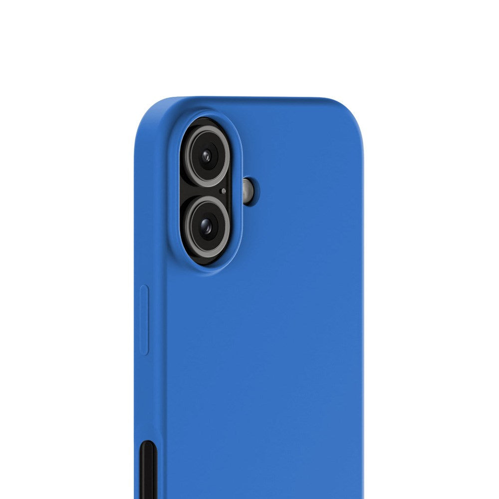 Holdit iPhone 16 Soft Touch Silikone Cover - Sky Blue