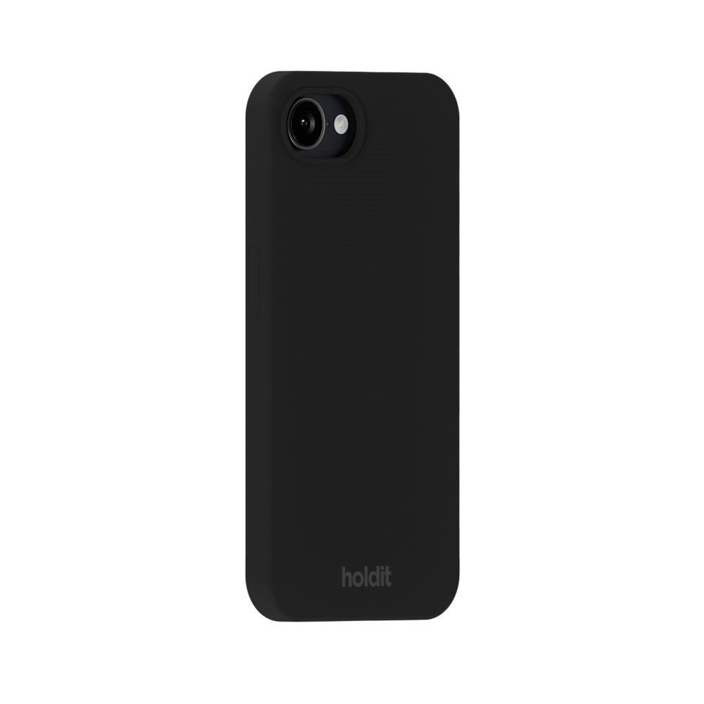 Holdit iPhone 16e Soft Touch Silikondeksel - Svart
