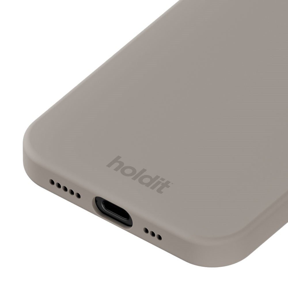 Holdit iPhone 16e Soft Touch Silikone Cover - Taupe