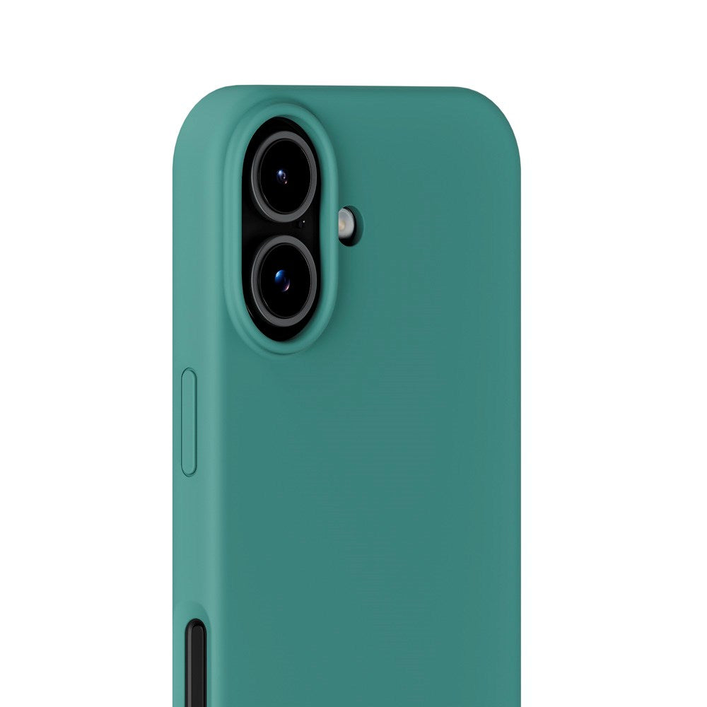 Holdit iPhone 17 Soft Touch Silikone Mobil Cover - Moss Green