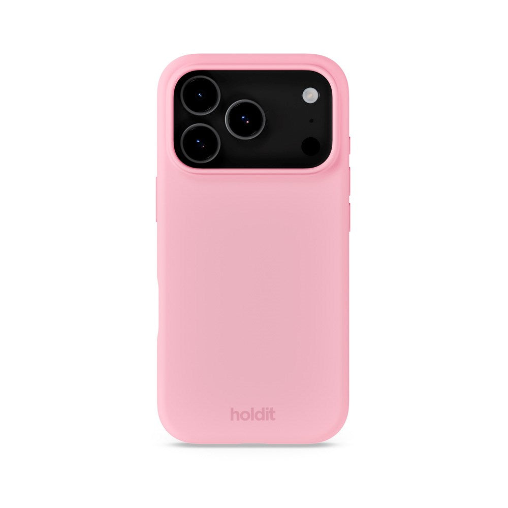 Holdit iPhone 17 Pro Soft Touch Silikone Mobil Cover - Pink