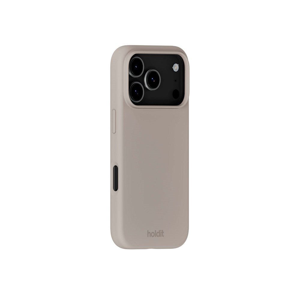 Holdit iPhone 17 Pro Max Soft Touch Silikone Mobil Cover - Taupe
