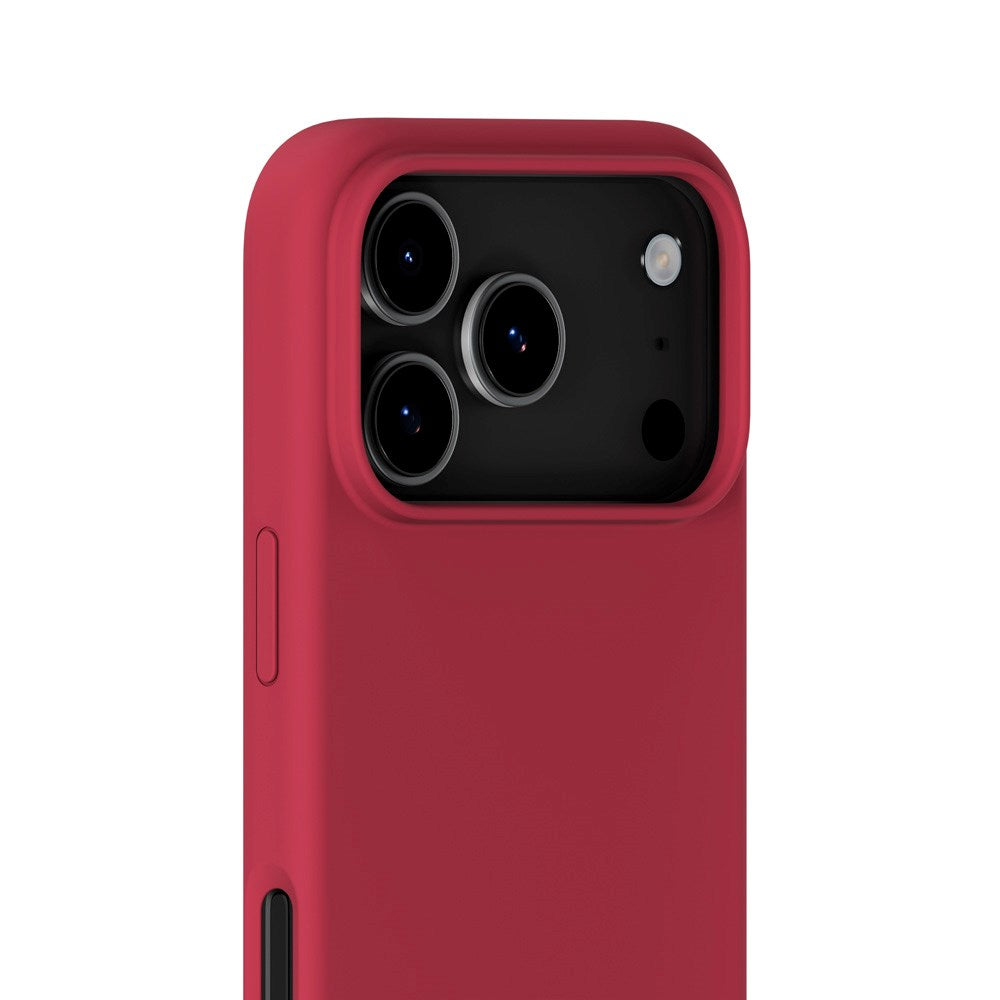 Holdit iPhone 17 Pro Max Soft Touch Silikone Mobil Cover - Red Velvet