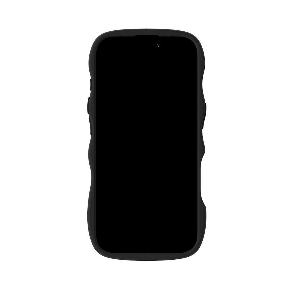 iPhone 17 Holdit Wavy Cover - Black / Transparent