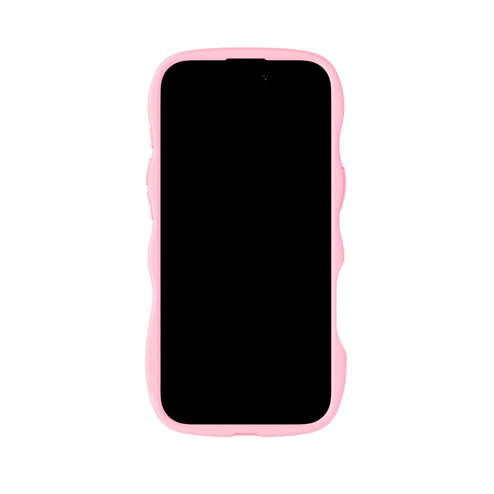 iPhone Air Holdit Wavy Cover - Pink / Transparent