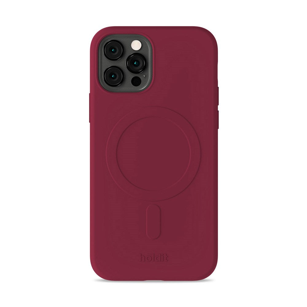 iPhone 12 / 12 Pro - Holdit Soft MagSafe Case - Red Velvet