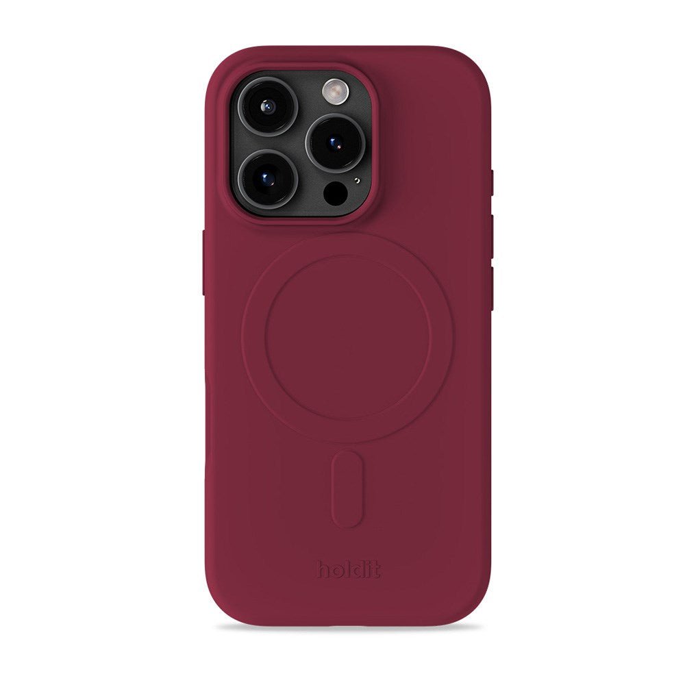 iPhone 16 Pro Max - Holdit Soft MagSafe Case - Red Velvet