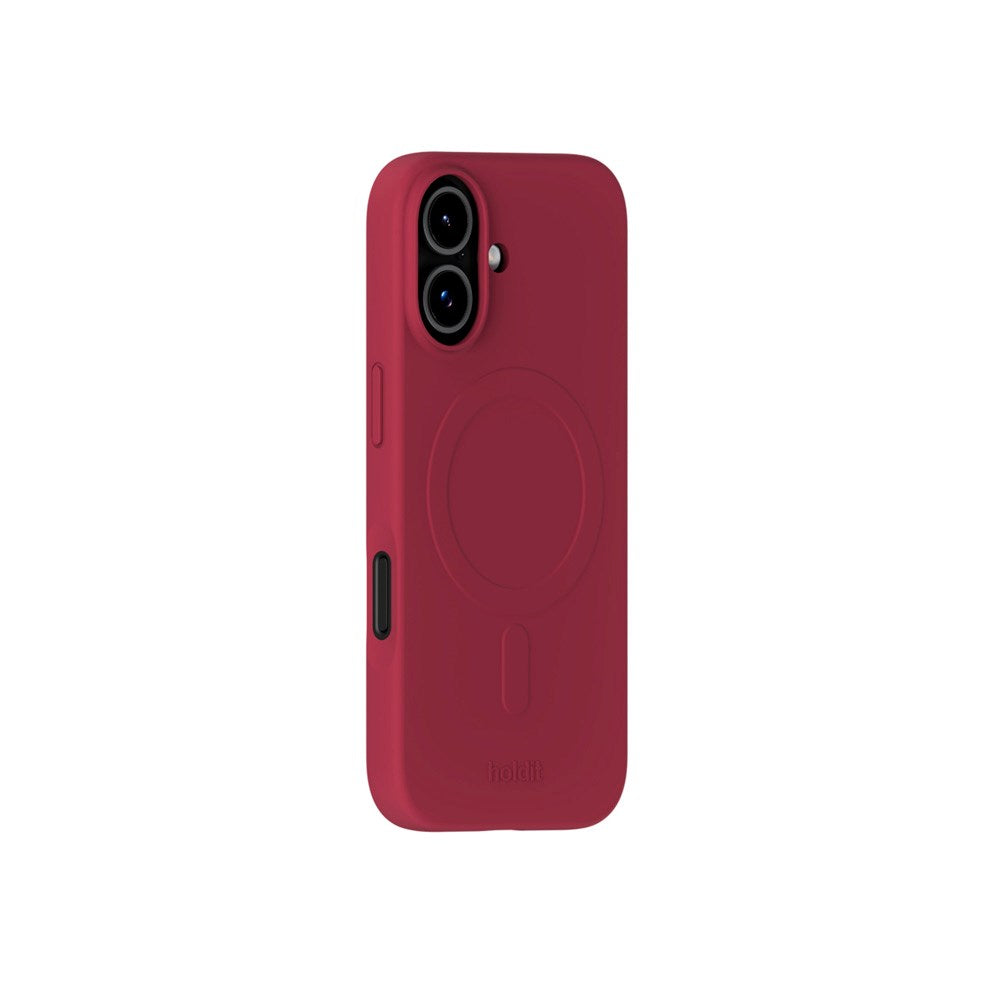 iPhone 17 Holdit Soft MagSafe Cover - Red Velvet