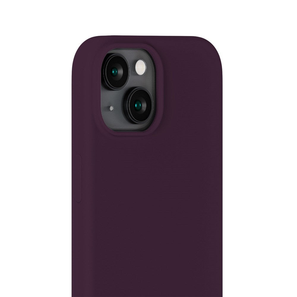 Holdit iPhone 14 / 13 Soft Touch Silikone Mobil Cover - Deep Plum