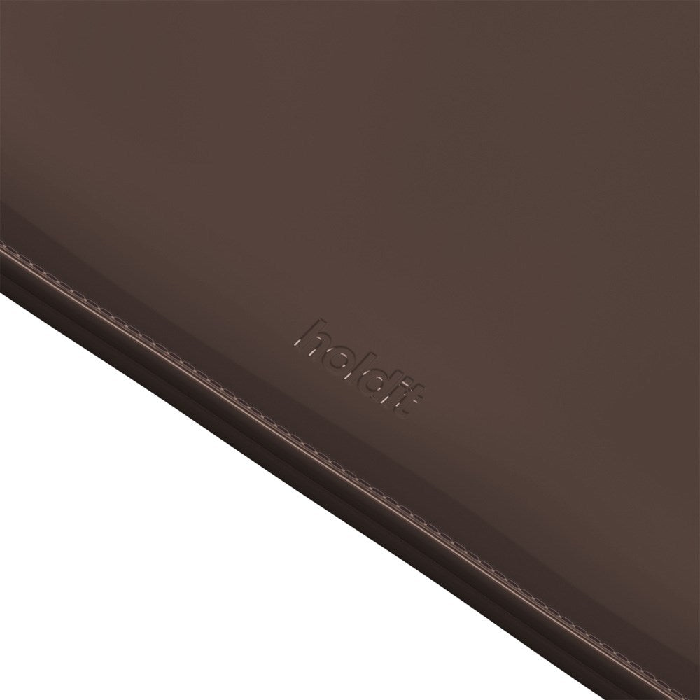 Holdit Laklæder Laptop Case 14" (34.2 x 24.2cm) - Chocolate