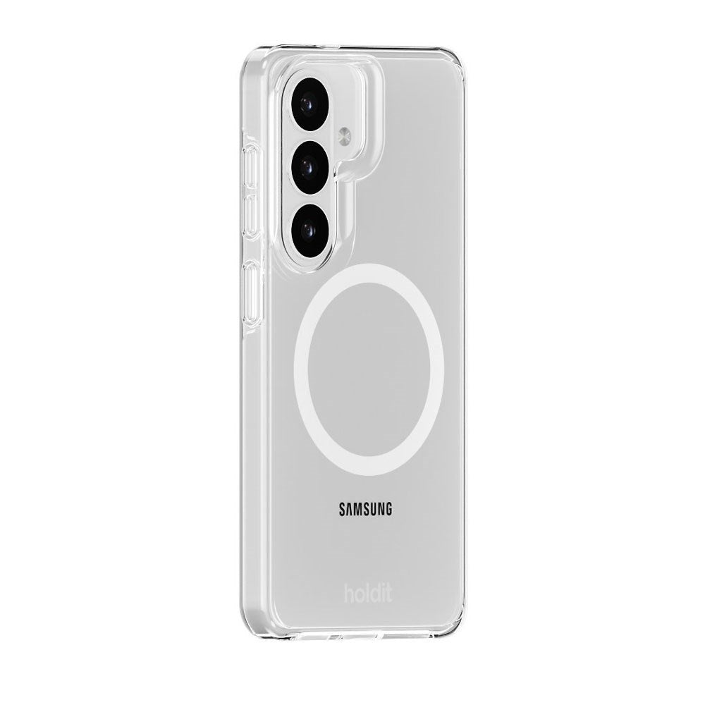 Samsung Galaxy S26+ (Plus) Holdit MagSafe Cover - Transparent / White